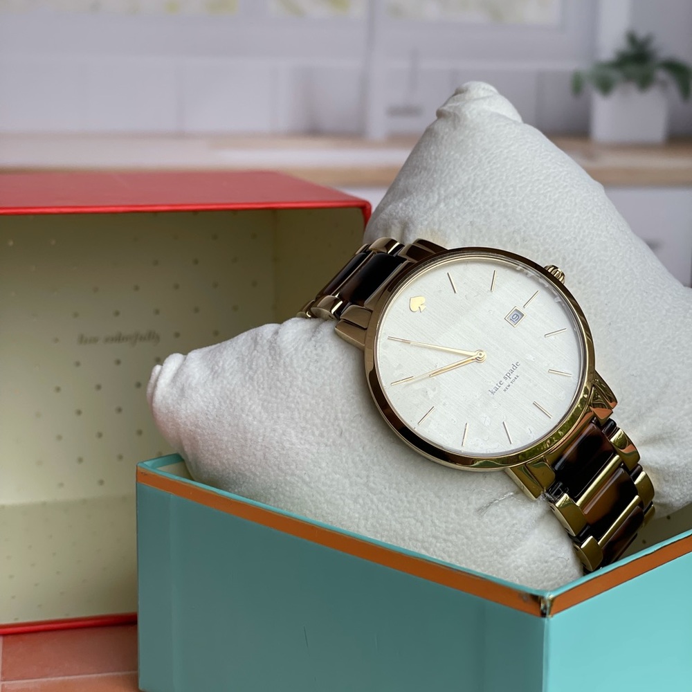 ⬇️ Kate Spade Gramercy Two-Tone Watch